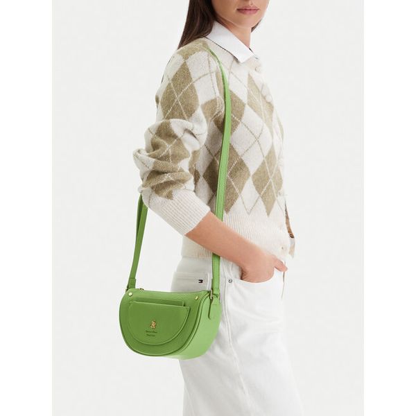 Torebka Beverly Hills Polo Club. Zielone listonoszki Beverly Hills Polo Club, bez wzorów, bez dodatków. Za 159,99 zł.