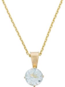 OR ÉCLAT Złota zawieszka "Puce" z rubinem rozmiar: onesize. Niebieskie zawieszki OR ÉCLAT, z rubinem, złote. Za 260,99 zł.