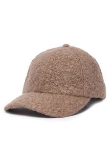 Guess Czapka z daszkiem V6YZ06 W3269 Beżowy ciemny. Brązowe czapki Guess, z aplikacjami, z poliesteru. Za 147,99 zł.