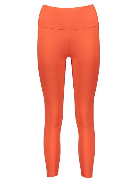 Adidas Legginsy sportowe "Yo Sto" w kolorze czerwonym rozmiar: L. Czerwone legginsy ADIDAS, l, bez wzorów, z materiału, outdoorowe. Za 113,63 zł.