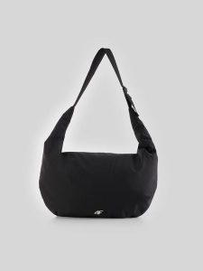 4F Torba na ramię (20 L) - czarna Uniwersalny. Czarne shopper bag 4f, bez wzorów, na ramię, bez dodatków. Za 149,99 zł.