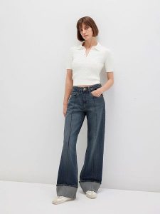 MAVI Dżinsy "Janice" - Comfort fit - w kolorze granatowym rozmiar: W31/L30. Niebieskie jeansy Mavi, bez wzorów, z podwyższonym stanem. Za 204,95 zł.