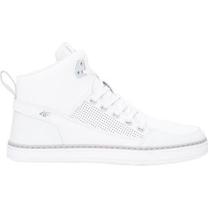 Buty trekkingowe damskie OBDH200Z - biały. Buty trekkingowe marki 4f. W wyprzedaży za 99,99 zł.