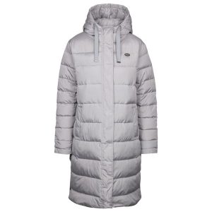 Trespass Leyla - Kobieta Casual Jkt Platinum. Szare kurtki Trespass, bez wzorów, z puchu, bez kaptura. Za 417,99 zł.