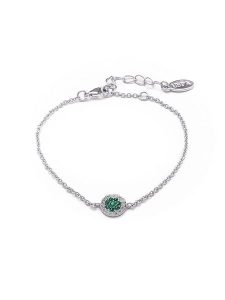 U.S. Polo Assn. Bransoletka z elementem ozdobnym rozmiar: onesize. Szare bransoletki U.S. Polo Assn., z kryształem, metalowe. Za 65,99 zł.