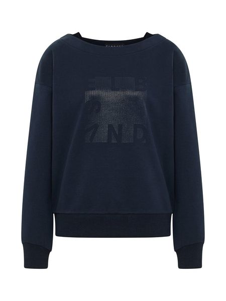 ELBSAND Bluza "Fea" w kolorze granatowym rozmiar: L. Niebieskie bluzy ELBSAND, l, bez wzorów, bez kaptura. Za 123,45 zł.