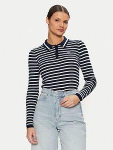 Tommy Jeans Sweter DW0DW19887 Beżowy Slim Fit. Brązowe swetry klasyczne Tommy Jeans, xl, z bawełny, bez kołnierzyka. Za 309,99 zł.