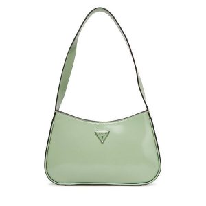 Torebka Guess. Zielone torebki klasyczne Guess, z aplikacjami, bez dodatków. Za 309,99 zł.
