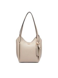 Guess Torebka HWBG97 35030 Beżowy jasny. Brązowe torebki klasyczne Guess, z aplikacjami, ze skóry, bez dodatków. Za 584,99 zł.
