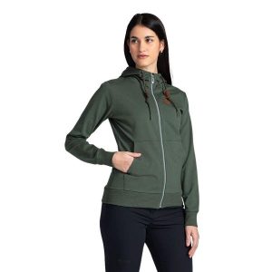 Bluza damska Kilpi Tarali. Zielone bluzy Kilpi, xs, bez wzorów, bez kaptura. Za 179,35 zł.
