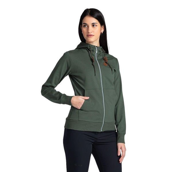 Bluza damska Kilpi Tarali. Zielone bluzy Kilpi, xs, bez wzorów, bez kaptura. Za 179,35 zł.