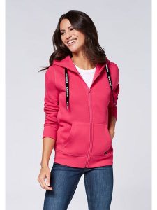 Chiemsee Bluza "Nusa" w kolorze różowym rozmiar: XL. Różowe bluzy Chiemsee, xl, bez wzorów, bez kaptura. Za 186,95 zł.