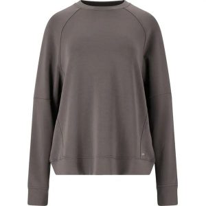 Bluza damska Athlecia Jacey. Brązowe bluzy Athlecia, bez wzorów, bez kaptura. Za 235,00 zł.