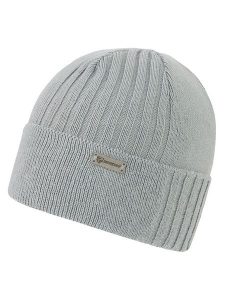 Ziener Czapka beanie "Isafin" w kolorze szarym rozmiar: onesize. Szare czapki Ziener, bez wzorów, z materiału. Za 74,99 zł.