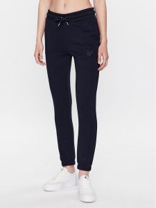 Gant Spodnie dresowe 4200709 Granatowy Regular Fit. Niebieskie spodnie dresowe GANT, l, bez wzorów, z bawełny. Za 299,99 zł.