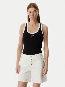 KARL LAGERFELD Szorty jeansowe B2W10048 Kremowy Loose Fit. Białe szorty KARL LAGERFELD, bez wzorów, z bawełny. Za 649,99 zł.