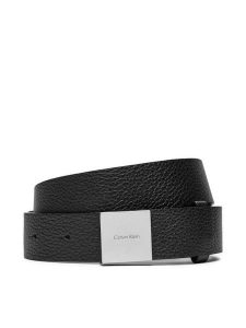 Calvin Klein Pasek Damski Commercial Hw Logo Belt 3.0_Pbl K60K612867 Czarny. Czarne paski Calvin Klein, bez wzorów, ze skóry. Za 169,99 zł.