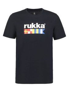 Rukka Koszulka "Valkoja" w kolorze czarnym rozmiar: XS. Czarne bluzki Rukka, xs, bez wzorów, bez kołnierzyka, bez ramiączek. Za 52,67 zł.