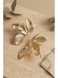 Lodie Silver Pozłacane kolczyki-wkrętki rozmiar: onesize. Szare kolczyki Lodie Silver, pozłacane. Za 23,95 zł.