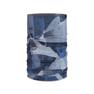 Komin na szyję - Bandana BUFF Original Ecostretch Toude Tide. Niebieskie szaliki Buff, na zimę, bez wzorów. Za 99,90 zł.