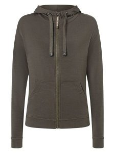 Super.natural Bluza "Solution" w kolorze khaki rozmiar: S. Brązowe bluzy super.natural, s, bez wzorów, z wełny, bez kaptura. Za 382,99 zł.