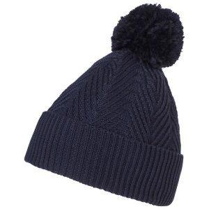 Czapka na zimę damska Helly Hansen Lumi Beanie. Niebieskie czapki Helly Hansen, bez wzorów, z elastanu. Za 144,90 zł.