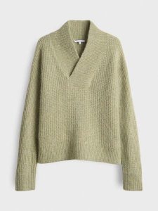 OPUS Sweter "Ponelope" w kolorze jasnozielonym rozmiar: 36. Zielone swetry oversize Opus, bez wzorów, z wełny, bez ramiączek. Za 186,19 zł.