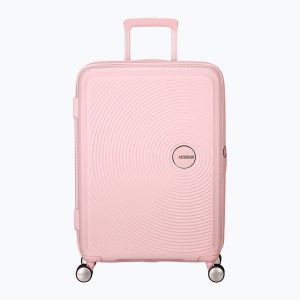 Walizka podróżna American Tourister Soundbox 8. Czerwone walizki AMERICAN TOURISTER, bez wzorów. Za 649,99 zł.