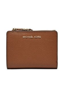 MICHAEL Michael Kors Portfel 32S4G8ED7L Brązowy. Brązowe portfele MICHAEL Michael Kors, bez wzorów, ze skóry. Za 359,99 zł.
