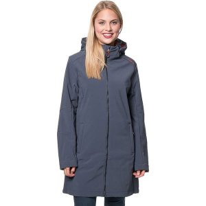Płaszcz softshellowy w kolorze szaro-niebieskim. Niebieskie płaszcze marki CMP Women, na zimę, m. W wyprzedaży za 272,95 zł.