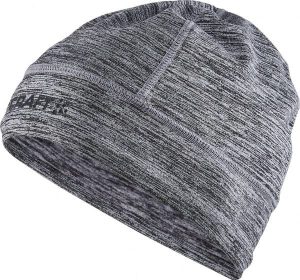 Czapka termiczna Craft core essence. Szare czapki Craft, bez wzorów, z dżerseju. Za 129,50 zł.
