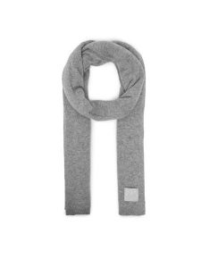 Calvin Klein Szalik Emblem LV04D8014G Szary. Szare rękawiczki Calvin Klein, bez wzorów, z kaszmiru. Za 599,99 zł.