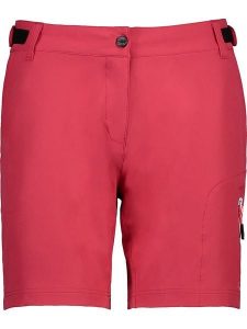 CMP Szorty kolarskie 3w1 w kolorze czerwonym rozmiar: 34. Czerwone spodenki sportowe CMP, bez wzorów, z materiału, rowerowe. Za 170,45 zł.