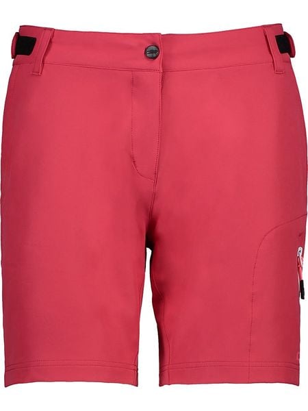 CMP Szorty kolarskie 3w1 w kolorze czerwonym rozmiar: 34. Czerwone spodenki sportowe CMP, bez wzorów, z materiału, rowerowe. Za 152,62 zł.