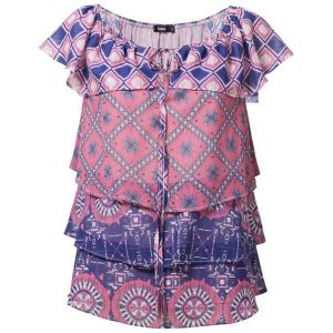 Desigual Bluzka Damska Blus Khan M Różowy. Bluzki marki Desigual. Za 249,00 zł.