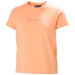 Koszulka damska Helly Hansen Core 2.0. Brązowe koszulki sportowe Helly Hansen, bez wzorów, z bawełny, bez ramiączek. Za 172,50 zł.