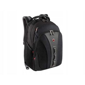 Plecak Legacy 16'' czarno szary. Czarne plecaki Wenger. Za 392,99 zł.