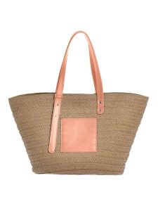 BLE Shopper bag w kolorze beżowym - 47 x 27 cm rozmiar: onesize. Brązowe shopper bag BLE, bez wzorów, z materiału, na ramię, bez dodatków. Za 36,95 zł.