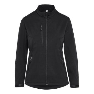 Kurtka Soft Shell Bez Metki Dla Kobiet. Czarne kurtki SG, m, bez wzorów, bez kaptura. Za 189,99 zł.