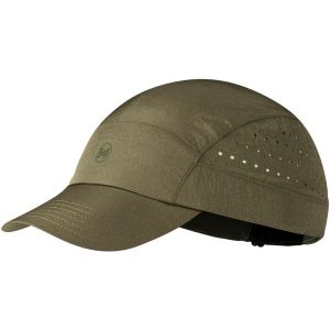 Czapka z daszkiem BUFF SPEED CAP SOLID TUNDRA. Zielone czapki Buff, bez wzorów, sportowe. Za 109,99 zł.