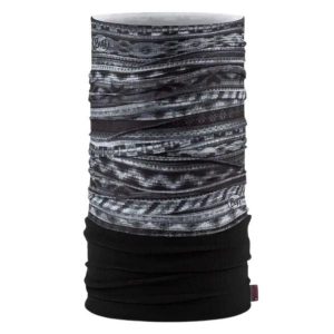 Komin na szyję - Bandana BUFF Polar Alsien. Brązowe szaliki Buff, na zimę, bez wzorów, z polaru. Za 107,00 zł.