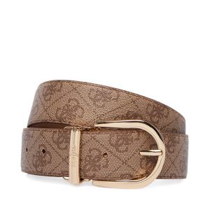 Pasek Damski Guess. Brązowe paski Guess, z aplikacjami. Za 284,99 zł.