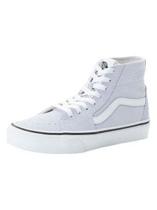 Vans Skórzane sneakersy "SK8 Hi Tapered" w kolorze błękitnym rozmiar: 41. Niebieskie trampki Vans, bez wzorów, z materiału, za kostkę, bez zapięcia. Za 184,46 zł.