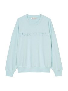 Marc O´Polo Bluza w kolorze błękitnym rozmiar: M. Niebieskie bluzy m, bez wzorów, z bawełny, bez kaptura. Za 211,31 zł.