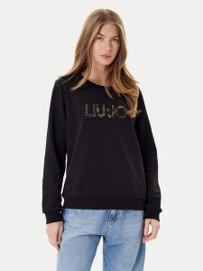 Liu Jo Sport Bluza Ecs Felpa Chiusa TF5196 FS090 Czarny Regular Fit. Czarne bluzy Liu Jo Sport, xs, bez wzorów, z bawełny, bez kaptura. Za 399,99 zł.