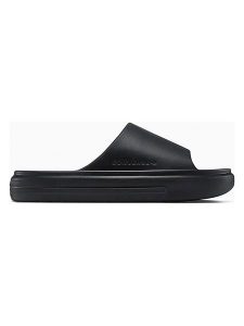 Converse Klapki "Essential" w kolorze czarnym rozmiar: 38,5. Czarne klapki Converse, bez wzorów, z otwartym noskiem, bez obcasa. Za 98,95 zł.