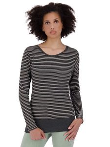 Alife and kickin Koszulka "ConnyAK Z" w kolorze szarym rozmiar: M. Szare bluzki Alife and Kickin, m, bez wzorów, bez kołnierzyka, bez ramiączek. Za 83,95 zł.