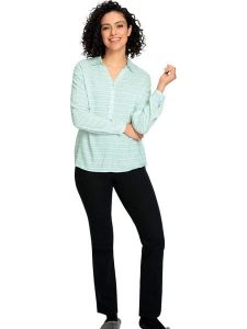 WITT WEIDEN Bluzka w kolorze zielonym rozmiar: 38. Zielone bluzki WITT WEIDEN, bez wzorów, z wiskozy, bez kołnierzyka, bez ramiączek. Za 30,99 zł.