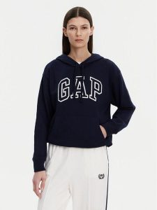 Gap Bluza 870537-05 Granatowy Relaxed Fit. Niebieskie bluzy GAP, xxs, bez wzorów, z bawełny, bez kaptura. Za 149,99 zł.