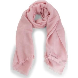 Szal CALVIN KLEIN - Sparkling Scarf K60K604908 Pastel Pink 639. Szaliki marki Calvin Klein. Za 279,00 zł.